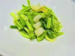 蒜香鸡毛菜-宝轩渔府·老字号海鲜·正宗津菜(水上店)
