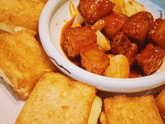 咕噜肉拼奶盒-猪肉婆私房菜(容桂总店)