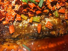 -探鱼·鲜青椒爽麻烤鱼(天河优托邦店)