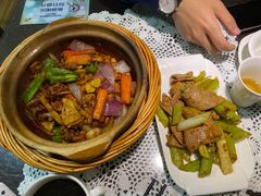 鸡杂煲-熠盛粤味·顺德桑拿鸡(永康路店)