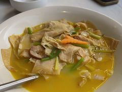 鸡翅汤煮笋衣-悦融·京鲁菜·露台花园(安定门店)