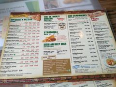 菜单-Paisano's Pizzeria(愉景湾店-db店)