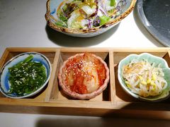 小菜三拼-久藏·横膈膜烧肉·酒场(江汉路店)