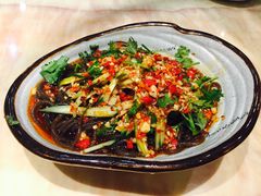 酸辣蕨根粉-钟掌勺忘不了地道湘菜(新天地假日广场店)