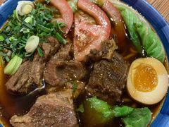 酸汤番茄金钱腱面-千金一碗·宝岛一村(韩国街店)
