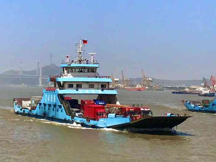 高桥汽渡-"出生在高桥的小镇菇凉家乡三面环江北接壤.