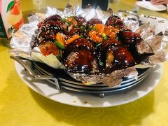 泰汁过桥茄-龙香居海鲜家常菜饭店·特色驴肉·古城浑锅