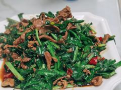 韭菜炒鸡杂-黑皮酸菜鱼(三山街店)