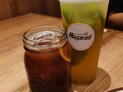 百香冰橘茶-玛格萝妮比萨屋(四平店)