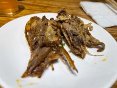 主打的干锅鸭头-安诚居干锅鸭头(八角店)