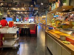 自助取餐区-大漠风烤肉火锅自助餐厅(鹰展店)
