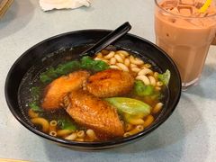 番茄浓汤鸡翅猪扒通粉-华嫂冰室(尖沙咀店)