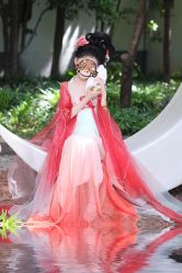 -后宫·古装汉服京剧儿童亲子全家福摄影