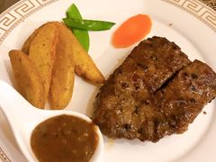 肩胛大块黑椒牛排-92°C俄式厨房(中央大街店)