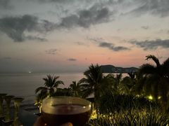 -日落吧·海景咖啡厅·餐酒吧·鸡尾酒·下午茶·乐队表演·浪漫夕阳·三亚文华东方酒店
