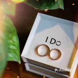 时尚又简约的玫瑰金对戒,在I Do找到啦~