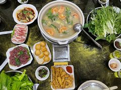 -黔府豆米火锅野菜馆(南马店)