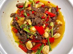 菜籽油炒衡东黄牛肉-老湘村·湖南土菜(天河维多利店)