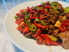 鲜椒嫩牛肉-蔴将·川菜(黄龙万科店)