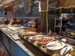 自助取餐区-汉丽轩韩式自助烤肉(大学城龙湖U城天街A馆店)