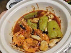 虎皮尖椒焖大虾-广州海鲜酒楼(长丰园店)