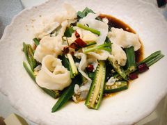 热炝蚌片捞秋葵-四季暖堂·融合江浙菜(N1955创业园店)