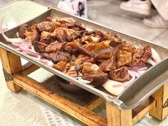 碳烧护心肉-黄家饺子东北特色菜馆(湖滨商业街店)