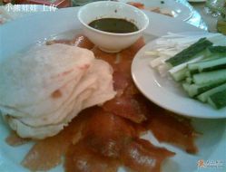 片皮鸭 哈油 面饼忒厚-金门大酒店·宴会厅