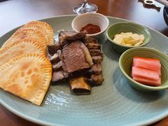 四川麻椒果木烤美国牛肋排-君悦酒店·1881·北京烤鸭