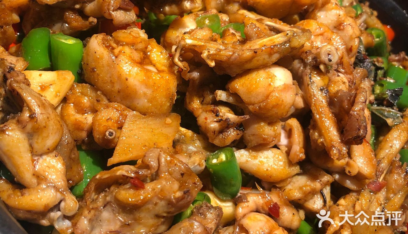 这次点的「青椒紫苏」蒜瓣肉很香很入味
