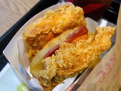 培根鸡腿重磅肉霸堡-肯德基(西稍门店)
