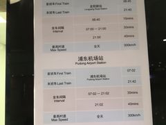 -龙阳路磁悬浮列车总站-停车场