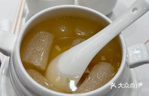 Dried Abalone Stewed with Winter Melon and Bamboo Fungus