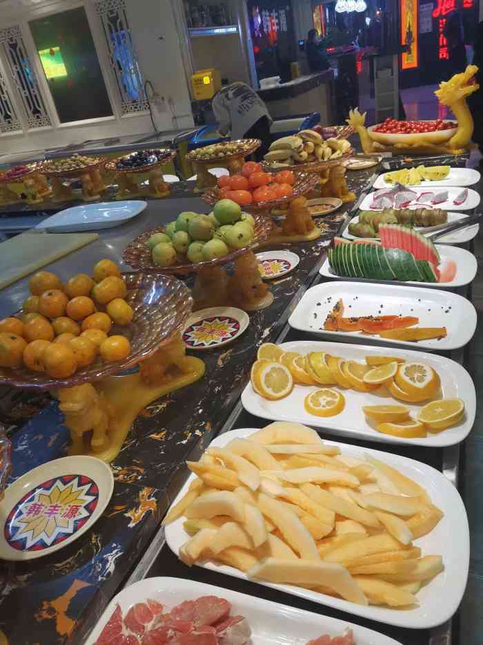 韩丰源烤肉火锅自助餐(步行街店)-"味道:没啥特别,和朋友一起去吃的
