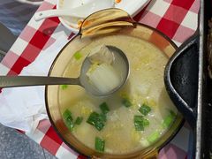 鸡汤小白菜煮榆林豆腐-西贝莜面村(上海百联西郊店)