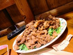 孜然羊肉-清真·老门框爆肚涮肉·中华老字号(丰管路店)