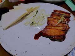 薄冰配烤肉-渔沧米缸·绍兴美食(万达店)