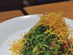 巧拌豆苗-四季民福烤鸭店(前门廊房二条店)