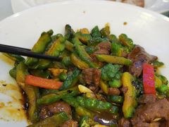 凉瓜豉汁牛肉-潮喜竹溪荔湖酒家(荔枝湾店)