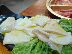鲜鱿鱼板-丹东特色烤肉(学府路一部店)
