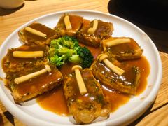 鲍汁自制翠豆腐-竹里馆·淮扬菜·功夫茶(老门东店)