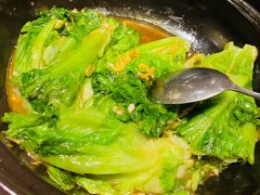 虾酱啫啫唐生菜-誉八仙酒楼(静安大悦城店)