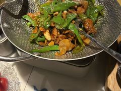 杭椒小炒肉-小菜园新徽菜(常州天宁吾悦店)