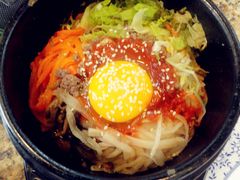 石锅拌饭-锦江宾馆-花园餐厅