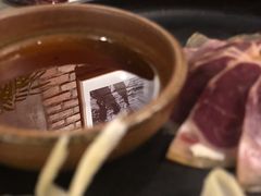 三年金钱火腿配大理手撕乳扇-泓0871臻选云南菜·味庄