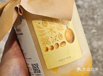 喜茶奇香黄皮桃外卖实测！清爽解腻，夏天必备！