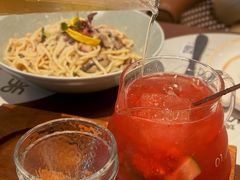 黑松露菌菇鸡肉意面-一沙一城·岩烤牛扒(深圳首店)