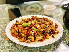 菜油爆辣子鸡-新疆红柳花餐厅(新洲店)