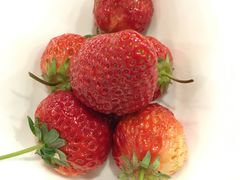 赠送的草莓-渔娘渔家丹东海鲜(东直门店)