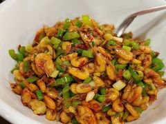 青椒炒小虾-张氏父子常德肠子馆(红星总店)